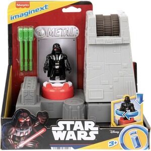 Fisher-Price Imaginext Star Wars Death Star Turret Cannon w Darth Vader Play Set